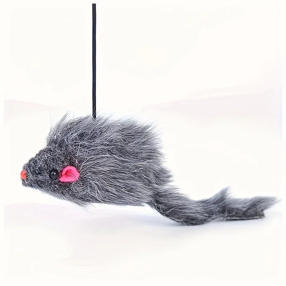 Adjustable Teaser Hanging Cat Plush Toy