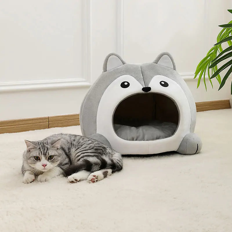 Cozy Cat House with a playful design, perfect for your feline friend to relax and play.